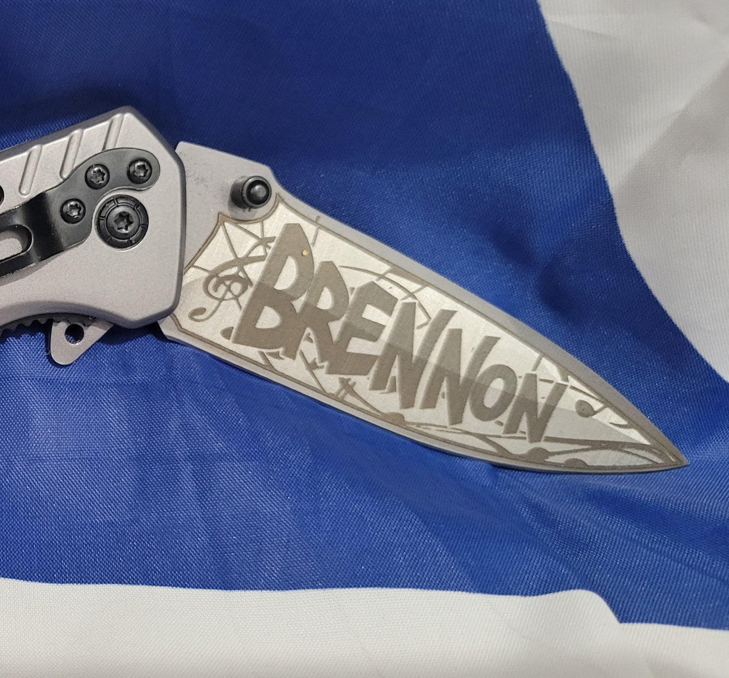 Your Adventure, Your Way β Custom Laser Engraved Folding Knife!