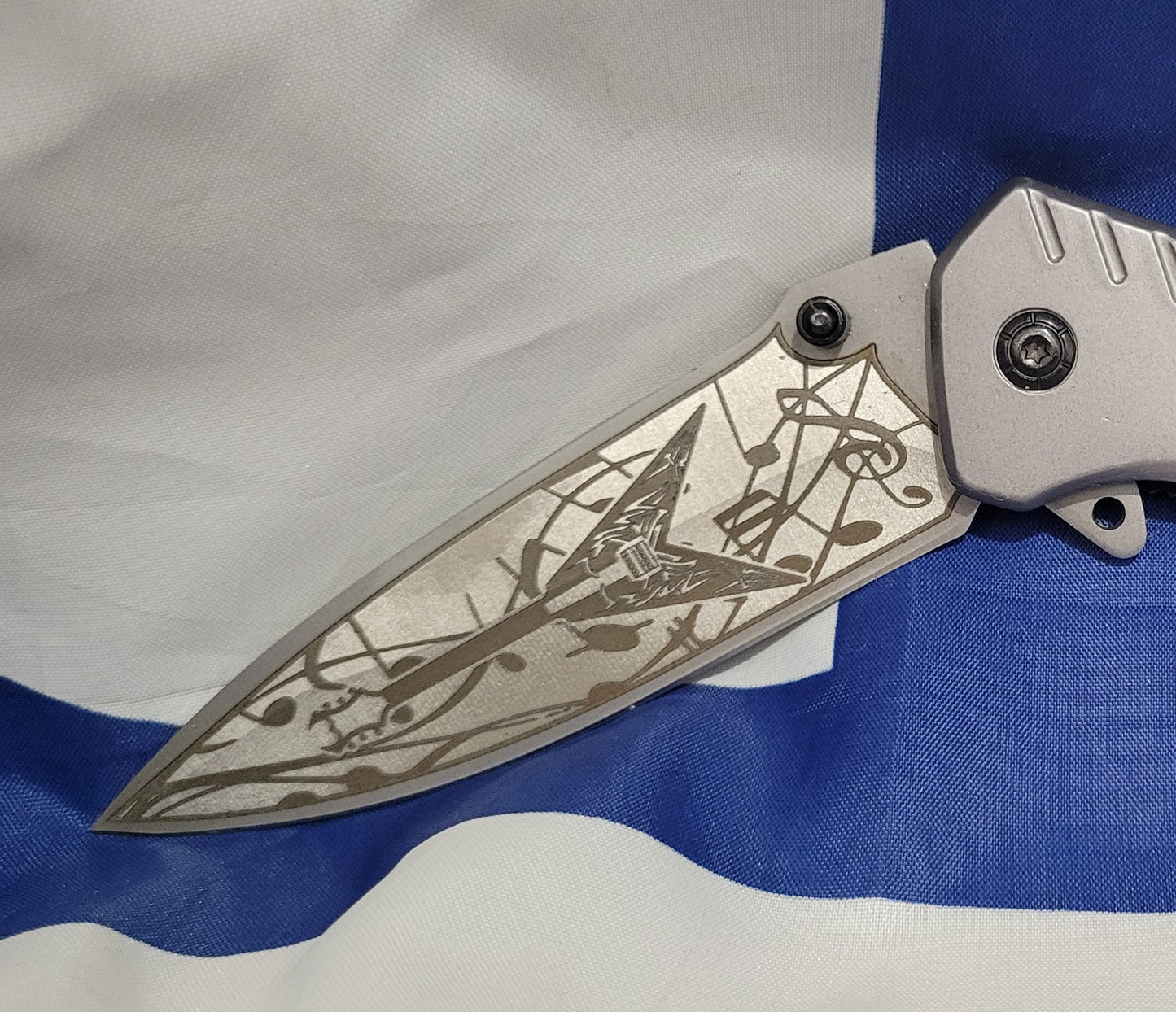 Your Adventure, Your Way β Custom Laser Engraved Folding Knife!