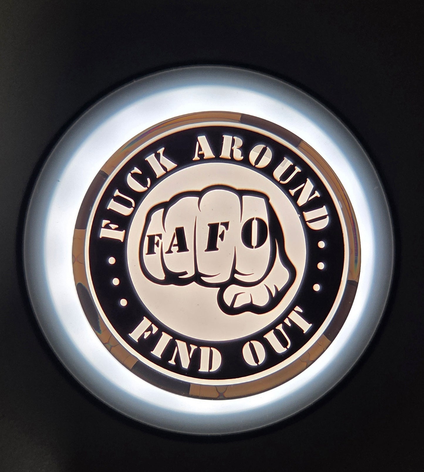 Personalized Smoked Motorcycle Signal Lenses – Custom 2" Covers for Harley Baggers