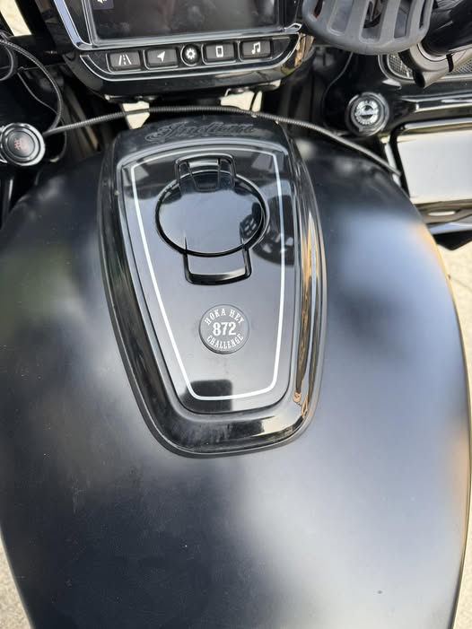 VooDooKustoms Console Cap for Indian Challenger Motorcycles
