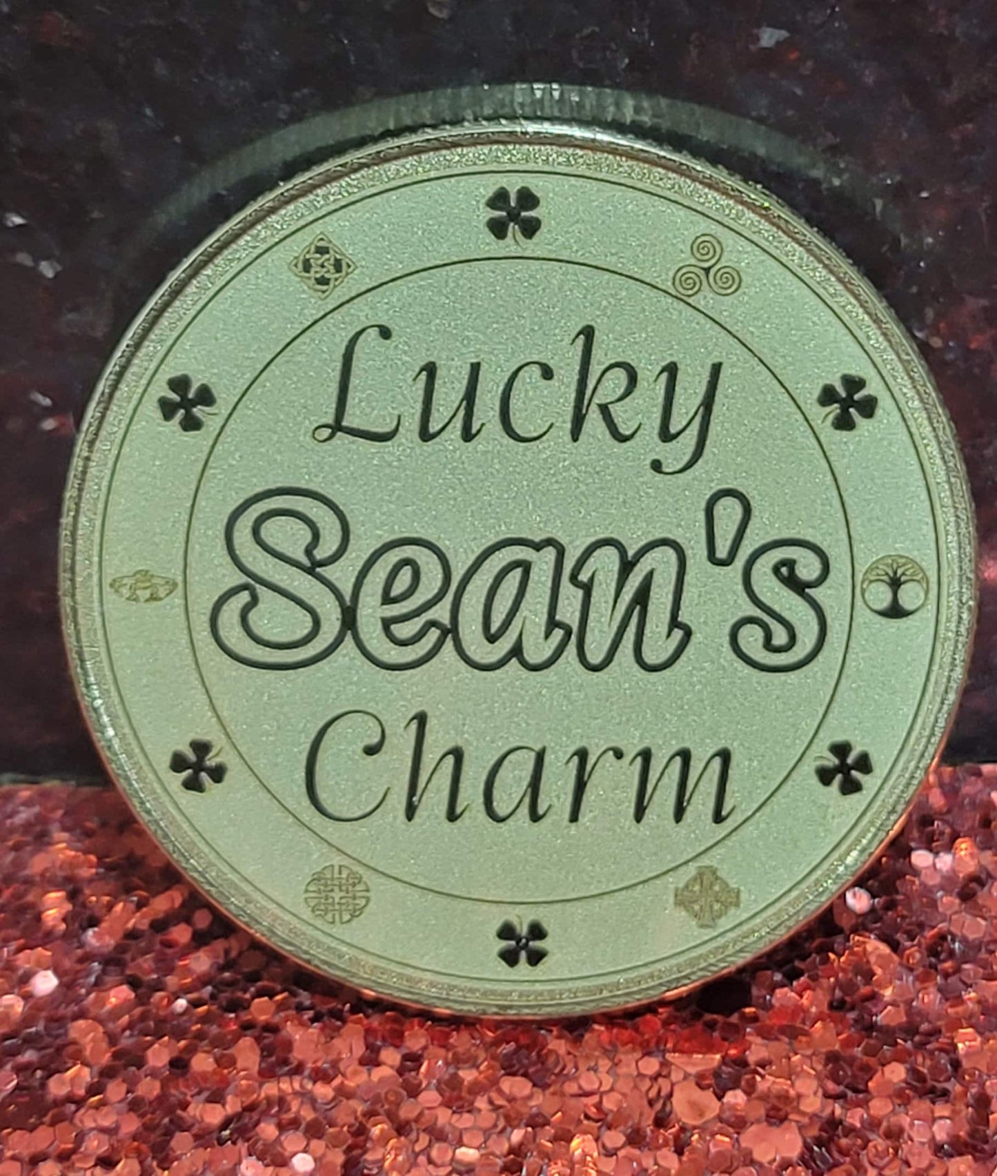 Custom Coins Custom Ball Markers Good Luck Token Personalized coin s Decision Coin Good Luck Charm You Design Token DIY Coin Novelty Charm