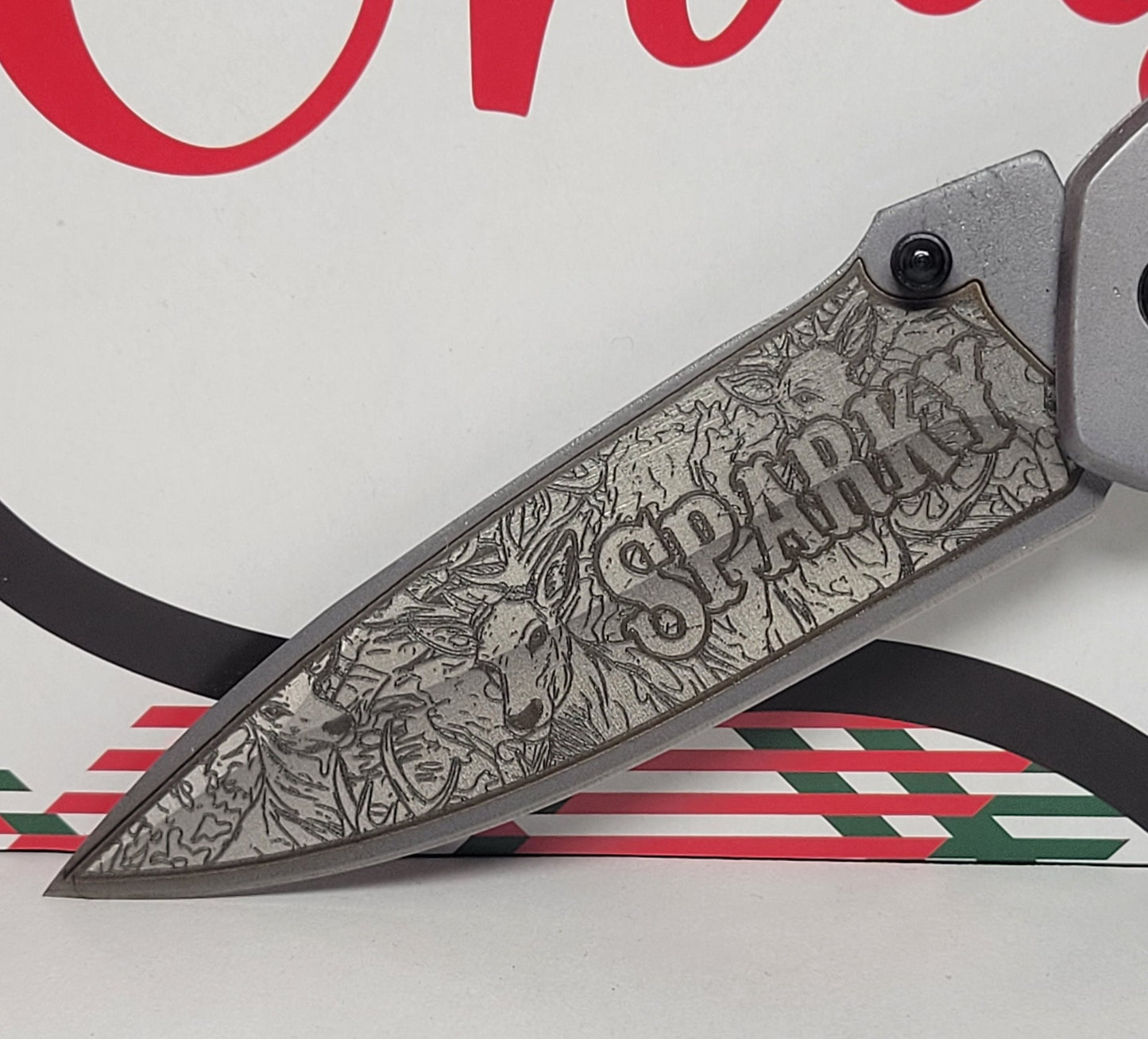 Your Adventure, Your Way – Custom Laser Engraved Folding Knife!