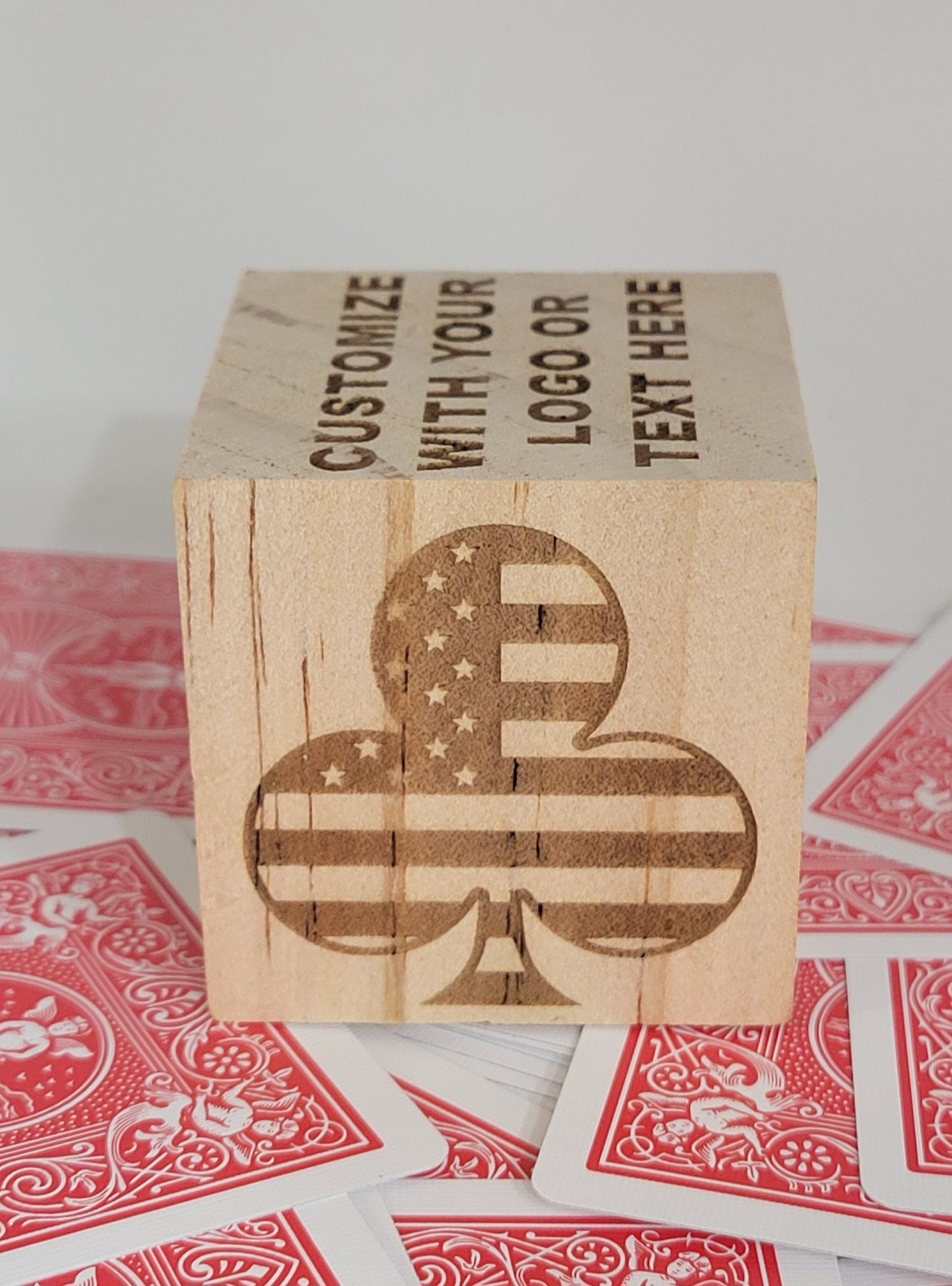 The American Euchre Cube Trump Marker: The Game-Changer Every Card Player Needs On Game Night! Personalized Just For You! Custom Engraved!