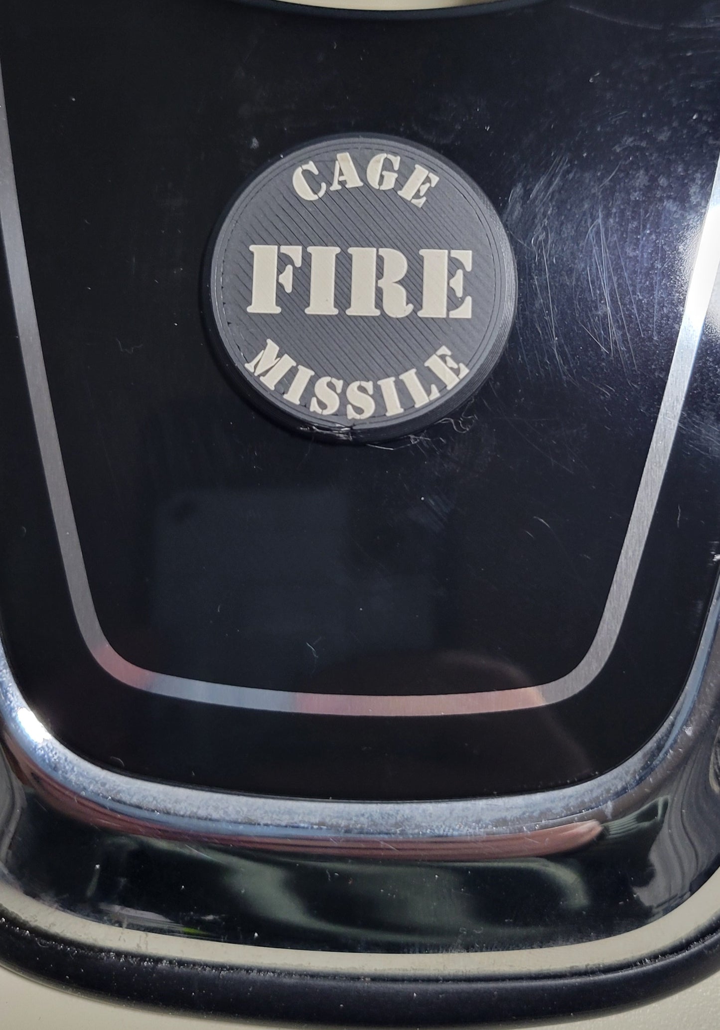 VooDooKustoms Console Cap for Indian Challenger Motorcycles
