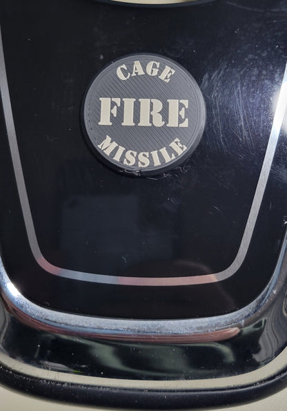 VooDooKustoms Console Cap for Indian Challenger Motorcycles