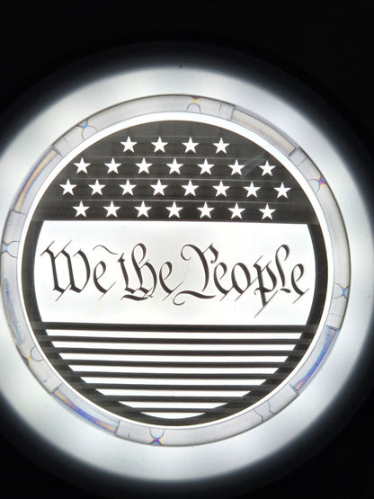 Personalized Smoked Motorcycle Signal Lenses – Custom 2" Covers for Harley Baggers