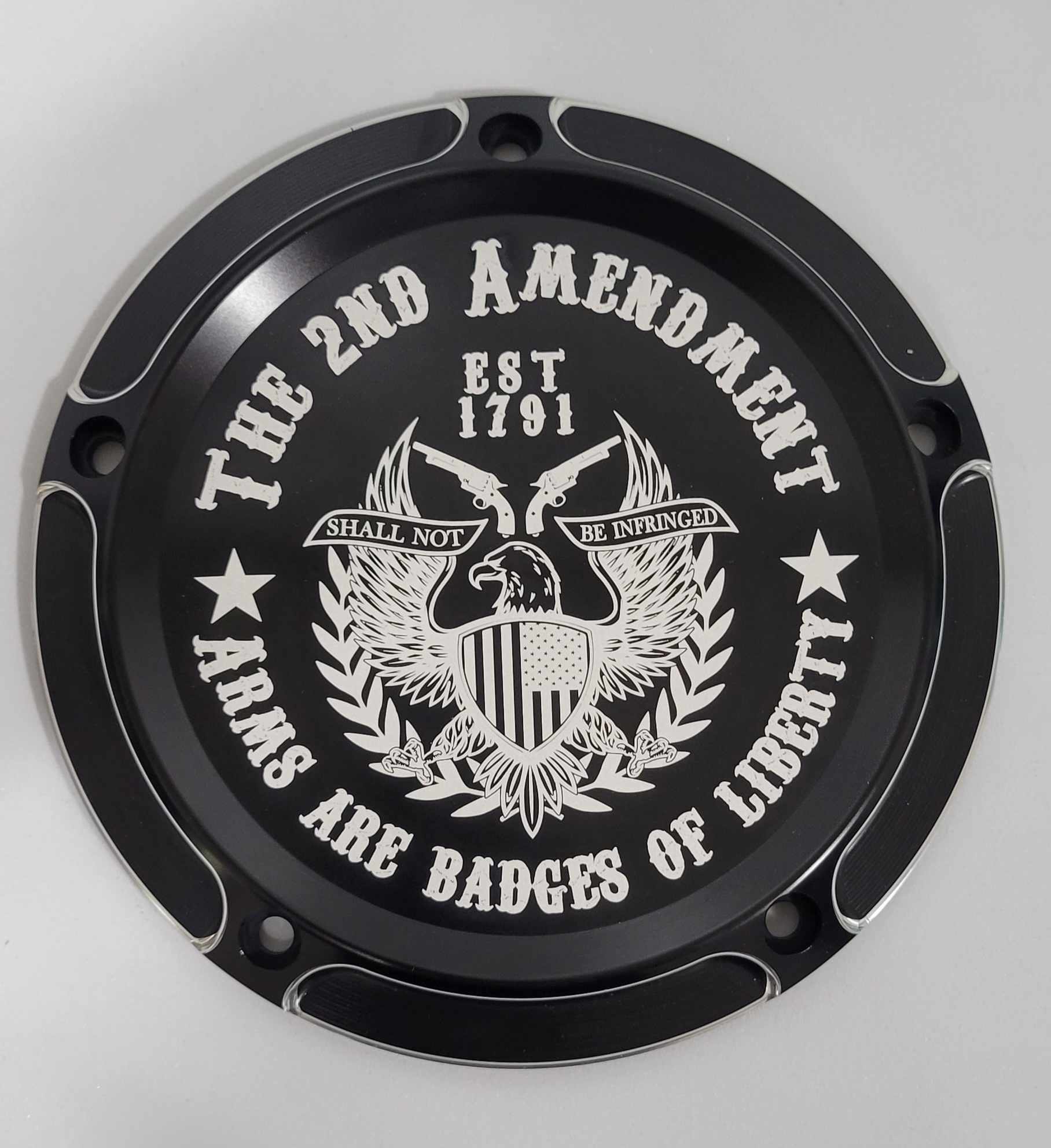 Twin Cam Derby and Timing Cover VooDoo Kustom Creations LLC